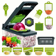 Fourteen piece vegetable chopper set – KT Nest