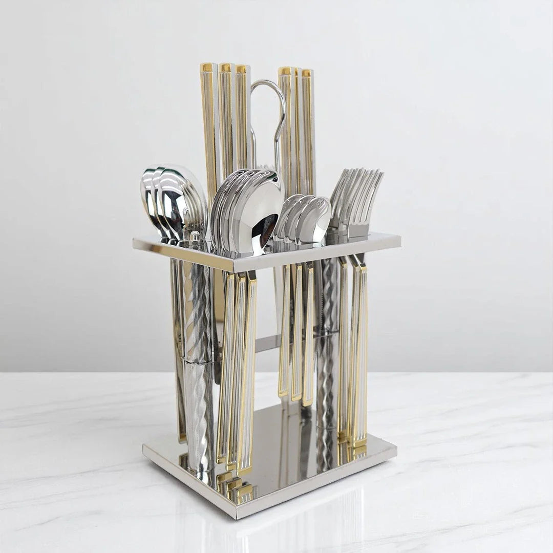 24-Piece Cutlery Set