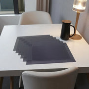 Heat resistant dining table placemat set of 6 – KT Bazar
