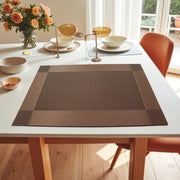 Heat resistant dining table placemat set of 6 – KT Bazar