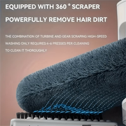 Premium Spin Mop & Bucket Set with Extended Mop Pole – 2 Washable Microfiber Mop Pads for Home, Kitchen & Bathroom