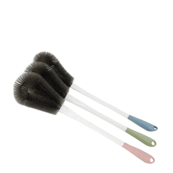 2024 New Soft Bristle Toilet Brush – High - Density Plastic Bathroom Cleaner (1pc) - KT Bazar BD Shop