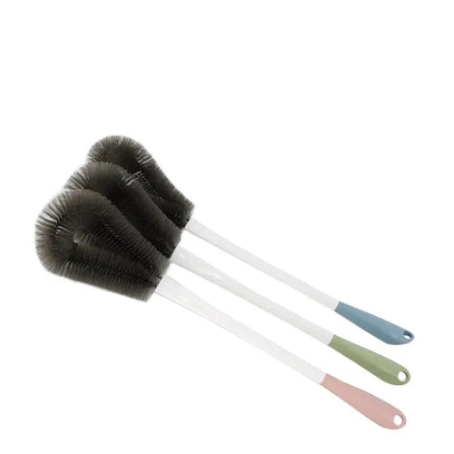 2024 New Soft Bristle Toilet Brush – High - Density Plastic Bathroom Cleaner (1pc) - KT Bazar BD Shop
