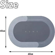 Modern Diatomaceous Earth Bath Mat