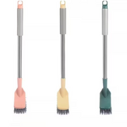 Wall Mounted Toilet Brush & Invisible Hook Set – Drill-Free All-Corner Bathroom Cleaning Brush & Storage Organizer