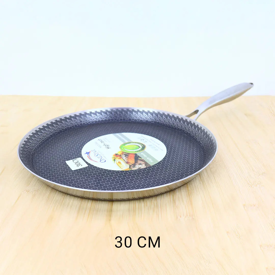 Honeycomb Stainless Steel Roti Tawa / Dosa Pan