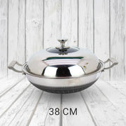 Honeycomb Stainless Steel Karai with Lid