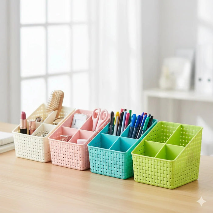 Four grid desktop storage organizer – KT Nest