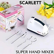Scarlett electric hand mixer with attachments – KT Nest
