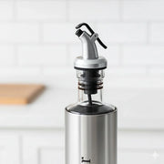 500ml glass oil dispenser with steel lid – KT Nest