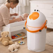 Duorenke Cartoon Trash Can | Cute Plastic Dustbin for Kids & Home (Frog bin)