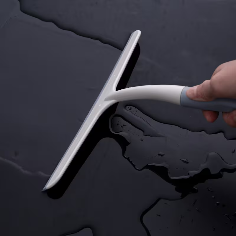 Multi-Functional Glass Scraper & Window Cleaning Tool – Plastic Wiper Blade for Glass, Mirror & Smooth Surfaces