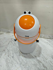 Duorenke Cartoon Trash Can | Cute Plastic Dustbin for Kids & Home (Frog bin)