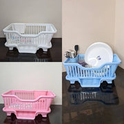 3 in 1 Sink Set Dish Rack Drainer with Tray