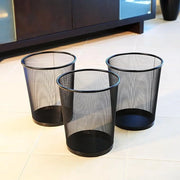 Steel mesh waste basket dustbin for office desk – KT Bazar