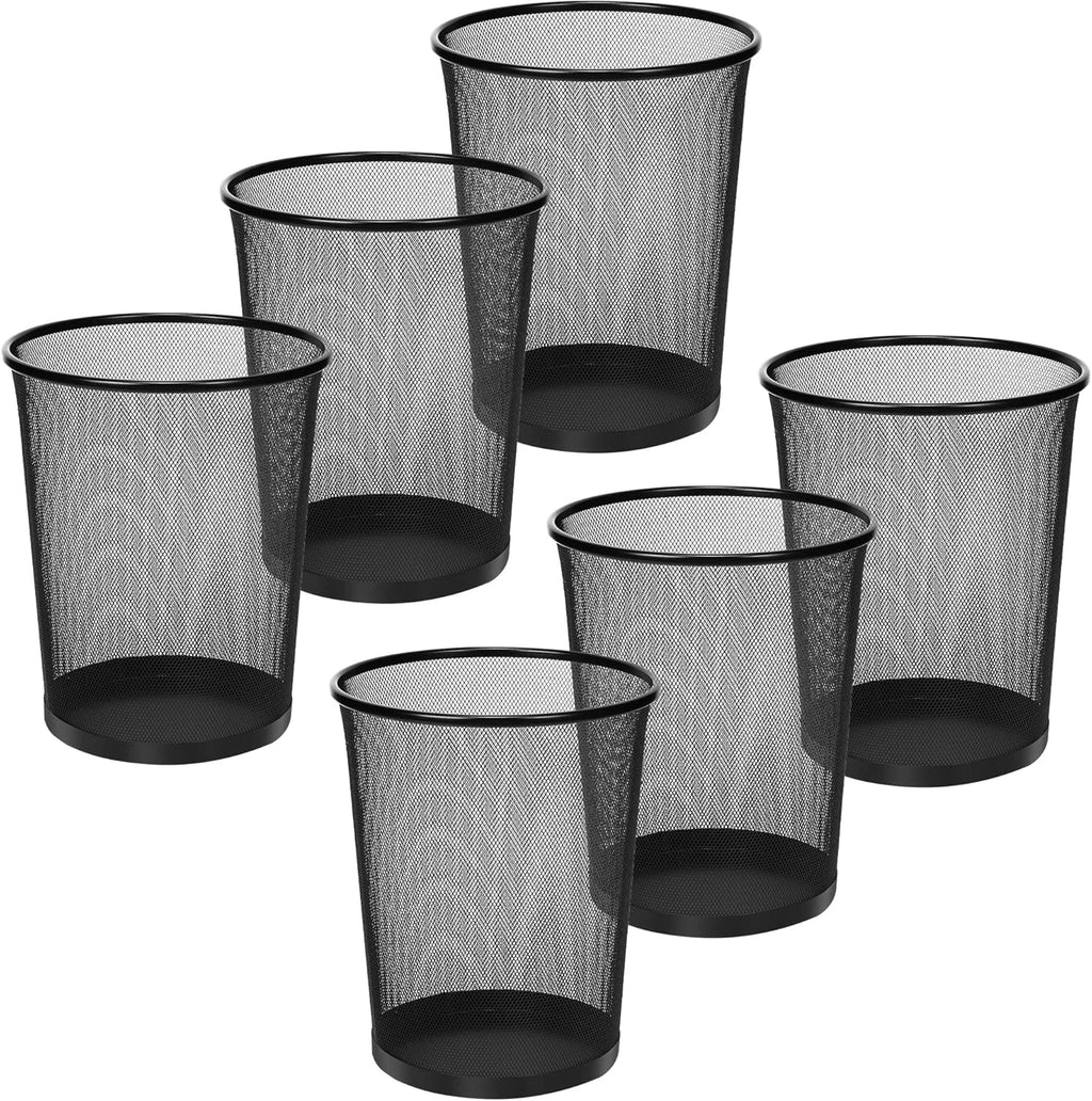 Steel mesh waste basket dustbin for office desk – KT Bazar