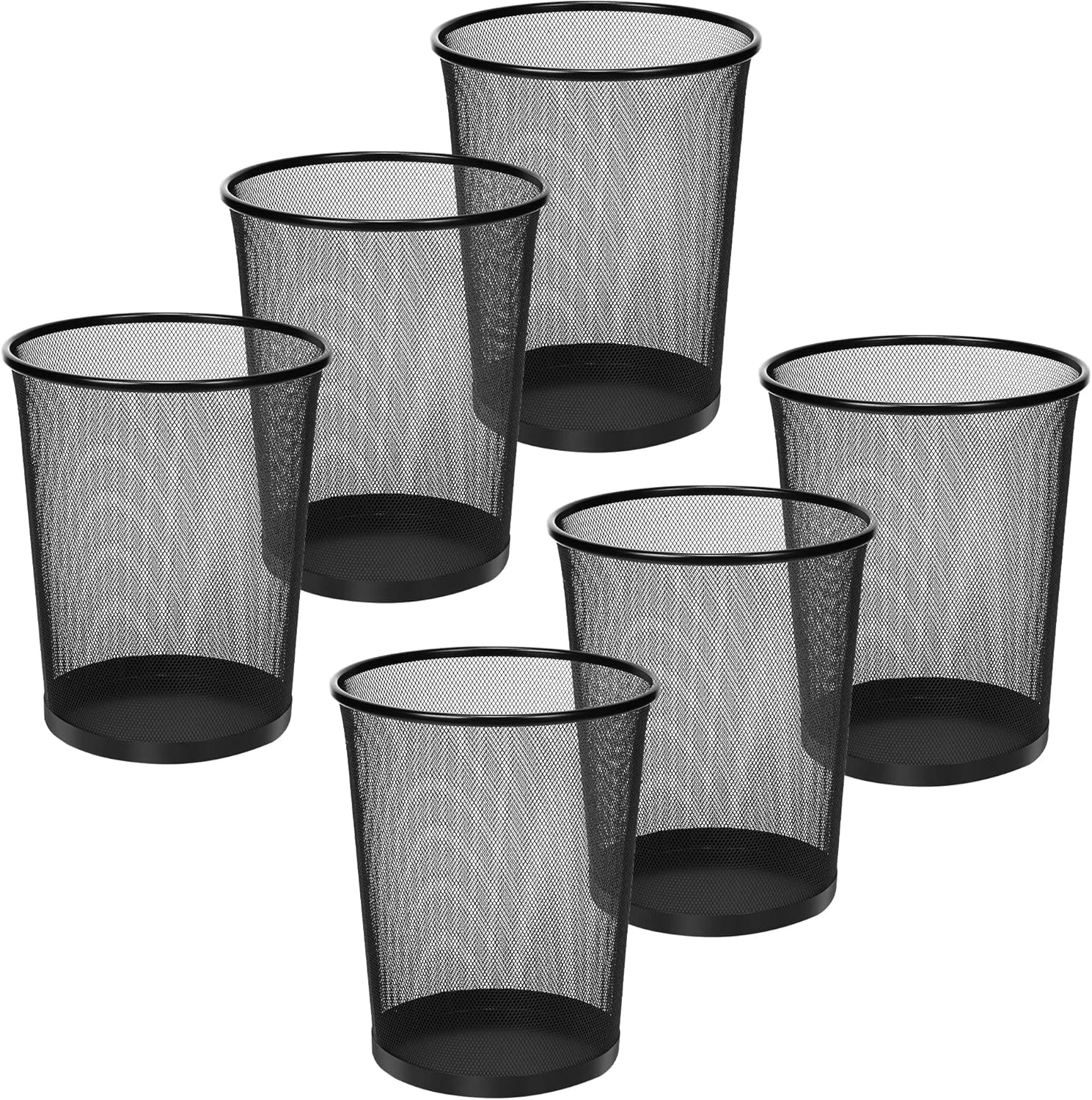 Steel mesh waste basket dustbin for office desk – KT Bazar