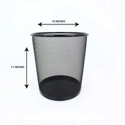 Steel mesh waste basket dustbin for office desk – KT Bazar