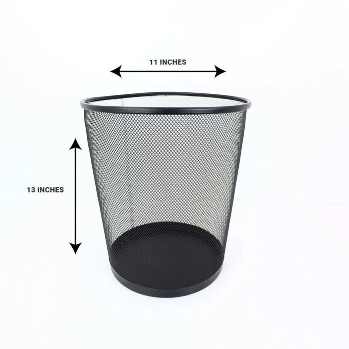 Steel mesh office waste basket dustbin – KT Nest