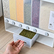 6-Grid Dry Food Storage Dispenser