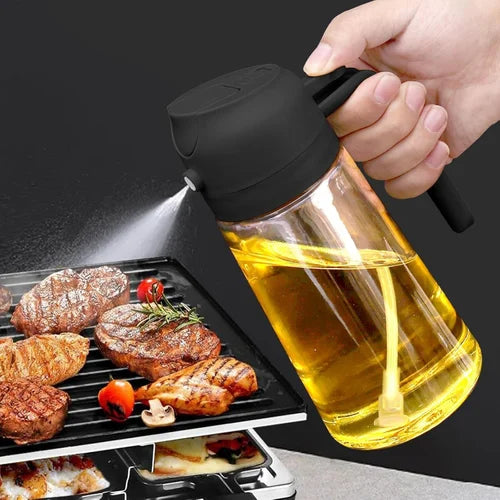 Sprayable and pourable oil bottle dispenser – KT Bazar