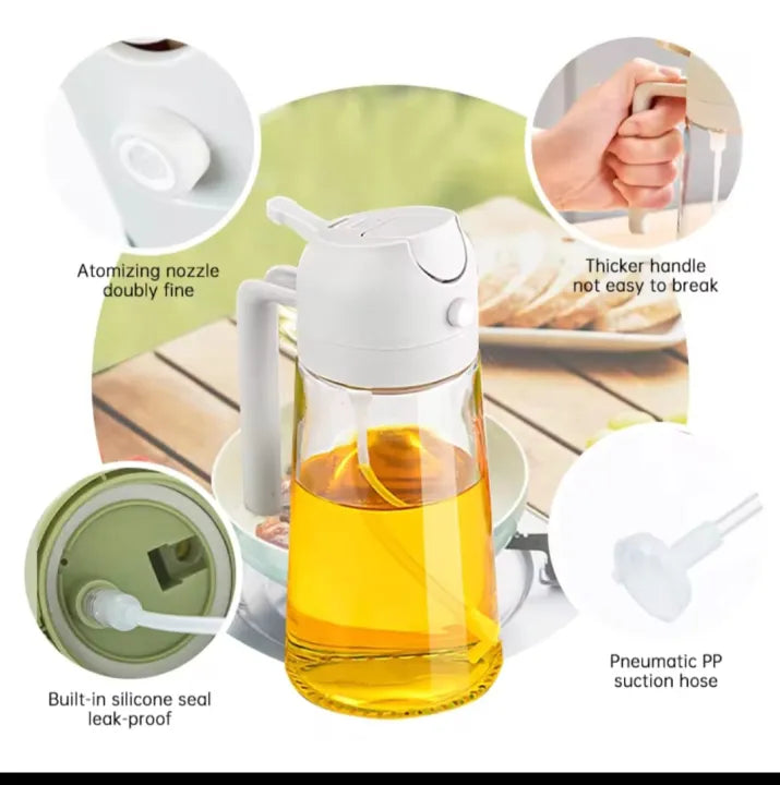 Sprayable & Pourable Oil Bottle