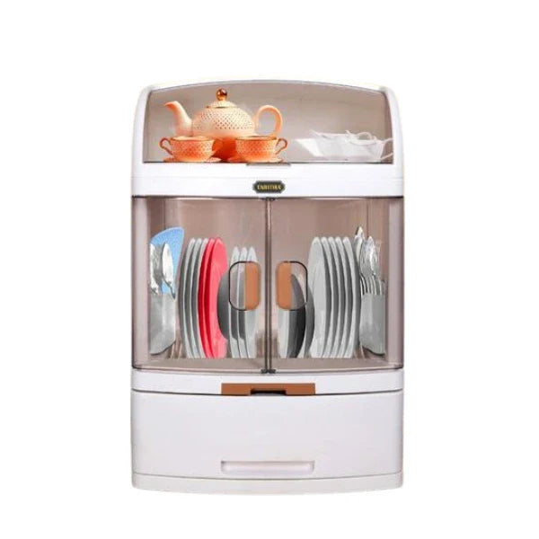 Two layers dish storage rack – KT Bazar