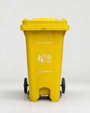 Waste Bin 120 Ltr with Pedal GRWB 09 | Heavy Duty Plastic Dustbin
