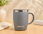 Premium Stainless Steel Insulated Coffee Mug with Lid – Hot & Cold Travel Cup for Office & Home