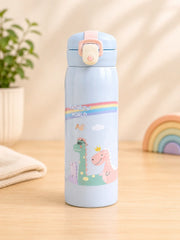 Kids Dinosaur Vacuum Insulated Stainless Steel Water Bottle – Leak Proof Hot & Cold School Bottle