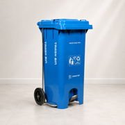 Heavy duty commercial dustbin with wheels 60L 120L 240L – KT Bazar
