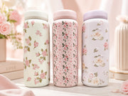 Vintage floral stainless steel vacuum flask bottle – KT Nest