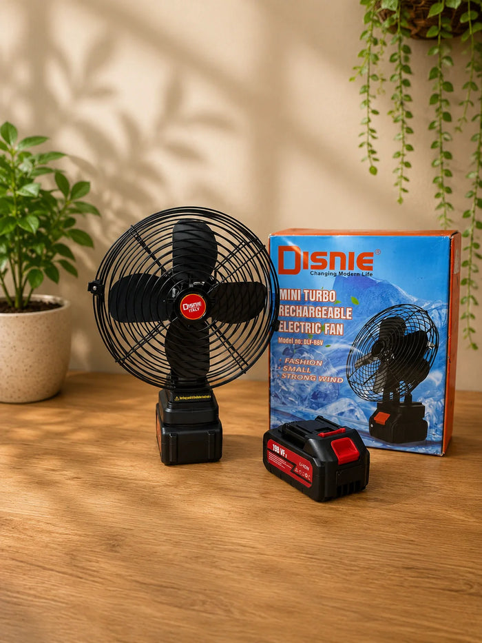 Disnie mini turbo rechargeable electric fan – KT Nest