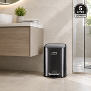 Guard Square Stainless Steel Pedal Bin 3, 5 Litre
