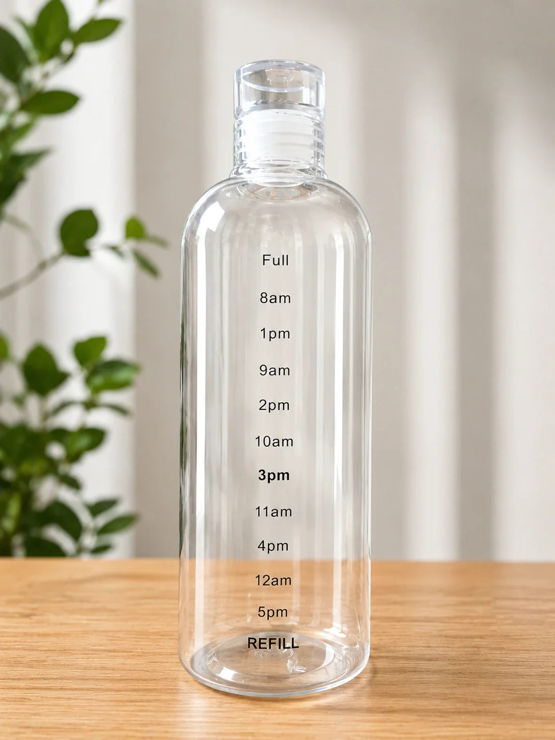 Time marker leakproof water bottle for daily hydration – KT Bazar