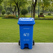 Heavy duty commercial dustbin with wheels 60L 120L 240L – KT Bazar