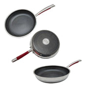 Honeycomb Stainless Steel Fry Pan