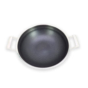 Honeycomb Stainless Steel Karai with Lid