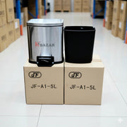 Hydraulic Stainless Steel Pedal Dustbin