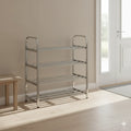 Stainless Steel Multi-Layer Shoe Rack | Durable Shoe Organizer Stand for Home
