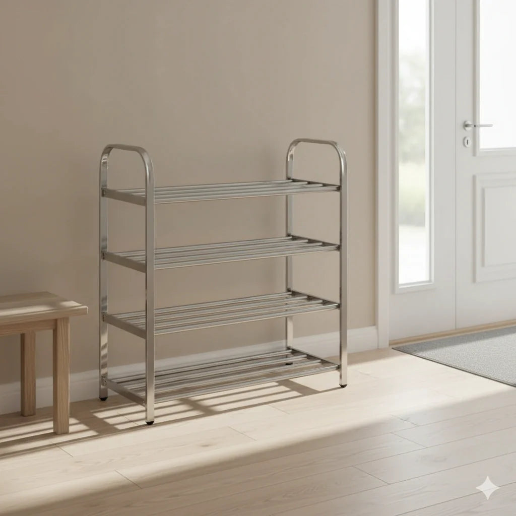 Stainless steel multi-layer shoe rack – KT Nest