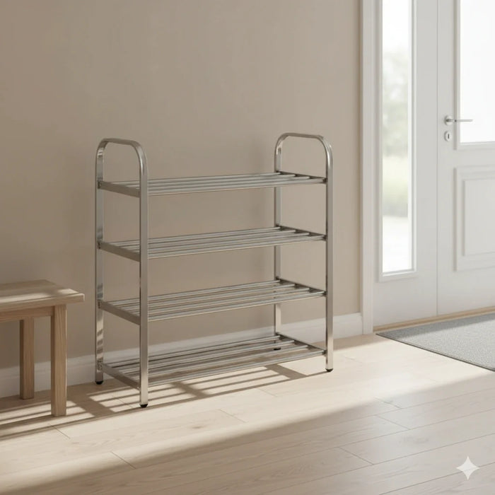 Stainless steel multi-layer shoe rack – KT Nest