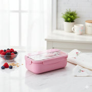 Leakproof plastic lunch box with divider – KT Bazar