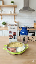Samurai Electric Multi Chopper – Stainless Steel Vegetable, Meat & Onion Mini Food Processor for Kitchen