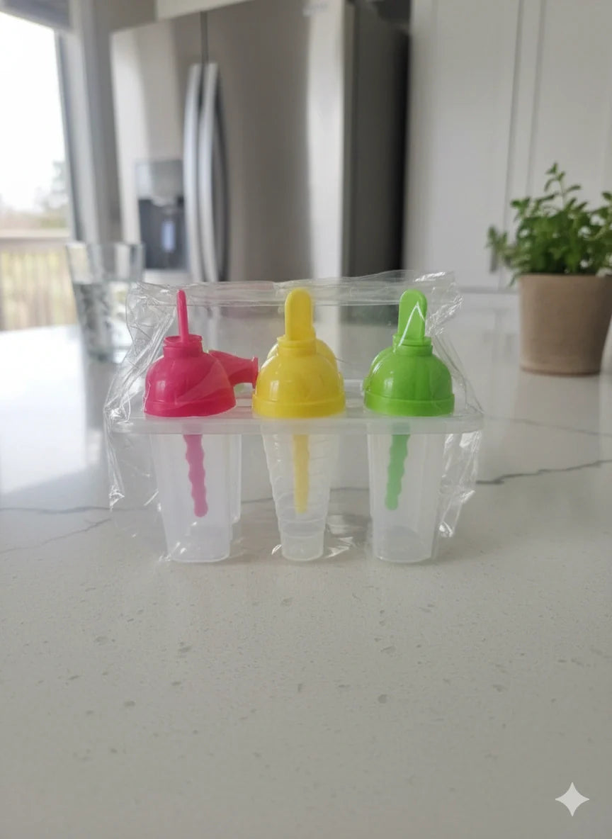 Six slot reusable ice cream and kulfi mold – KT Nest