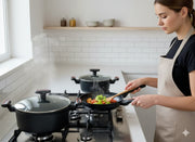 Kiam seven piece diecast non-stick cookware set – KT Nest