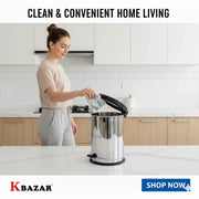 Steel step bin 3 to 30 litre – KT Bazar