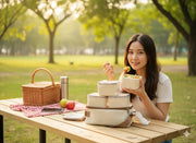 Vacuum Insulated 3-Layer Stainless Steel Lunch Box