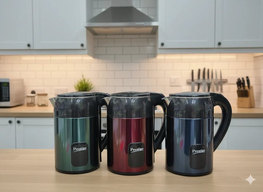 Prestige Electric Kettle 2.0 Liter Stainless Steel | Fast Boil | Auto Cut-Off