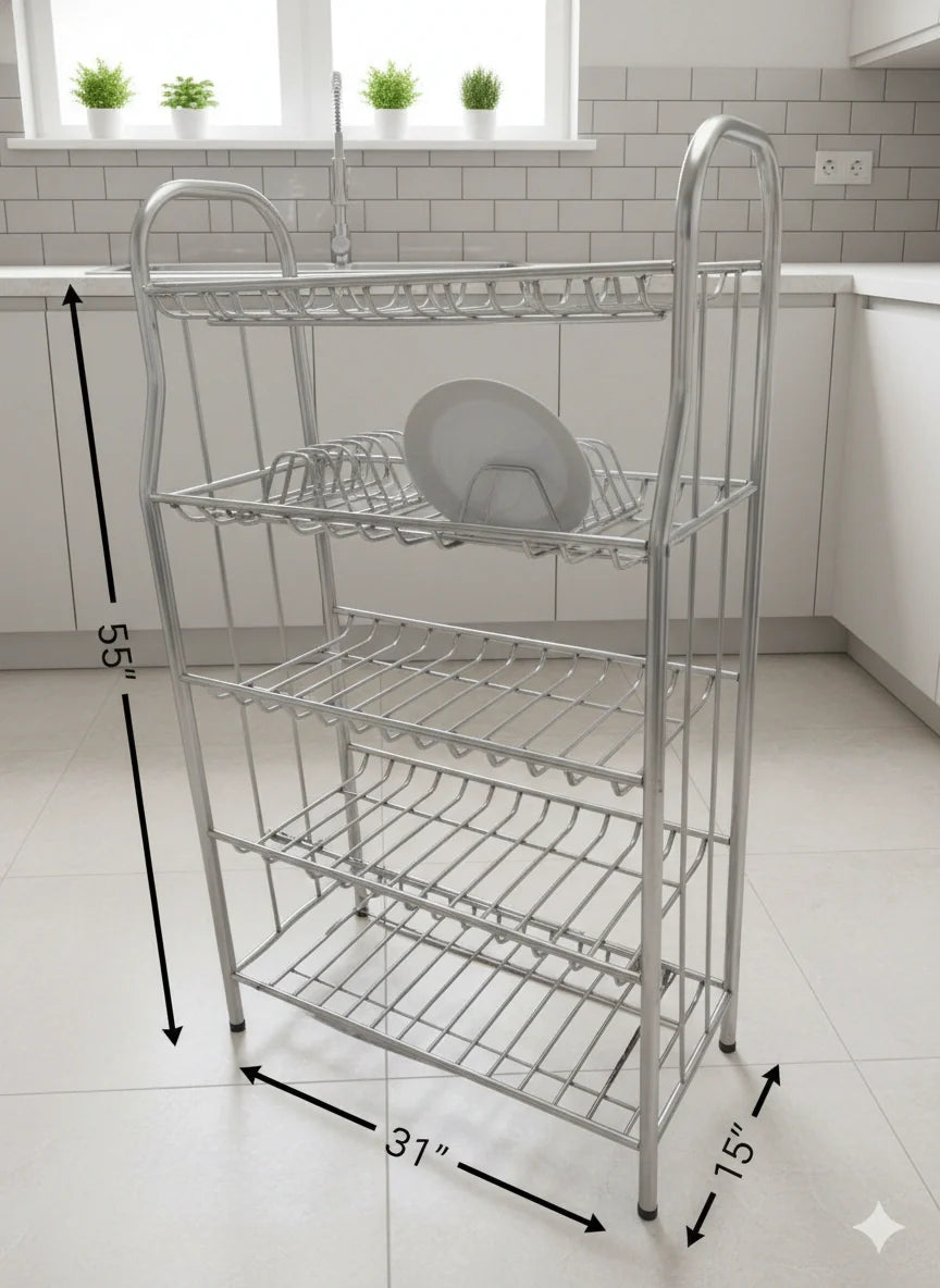 Premium Stainless Steel Kitchen Dish Rack